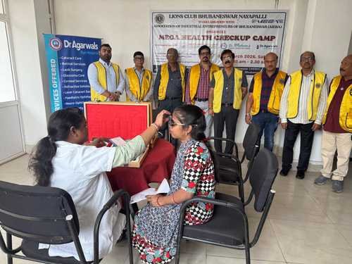 Eye Check up Camp by LCB Nayapally